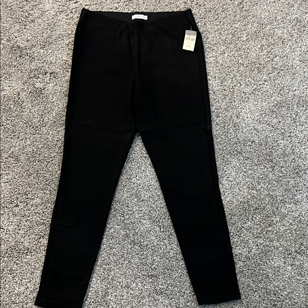 Coldwater Creek Black Leggings